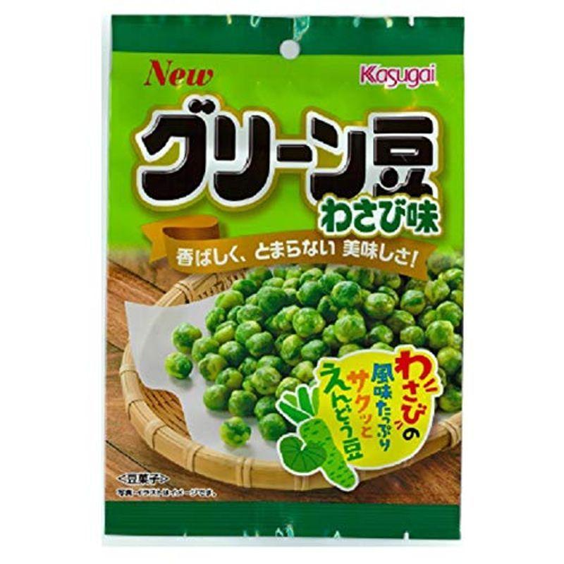 春日井製菓 Sグリーン豆わさび味 72g お1人様1点限り 超目玉 ×12袋