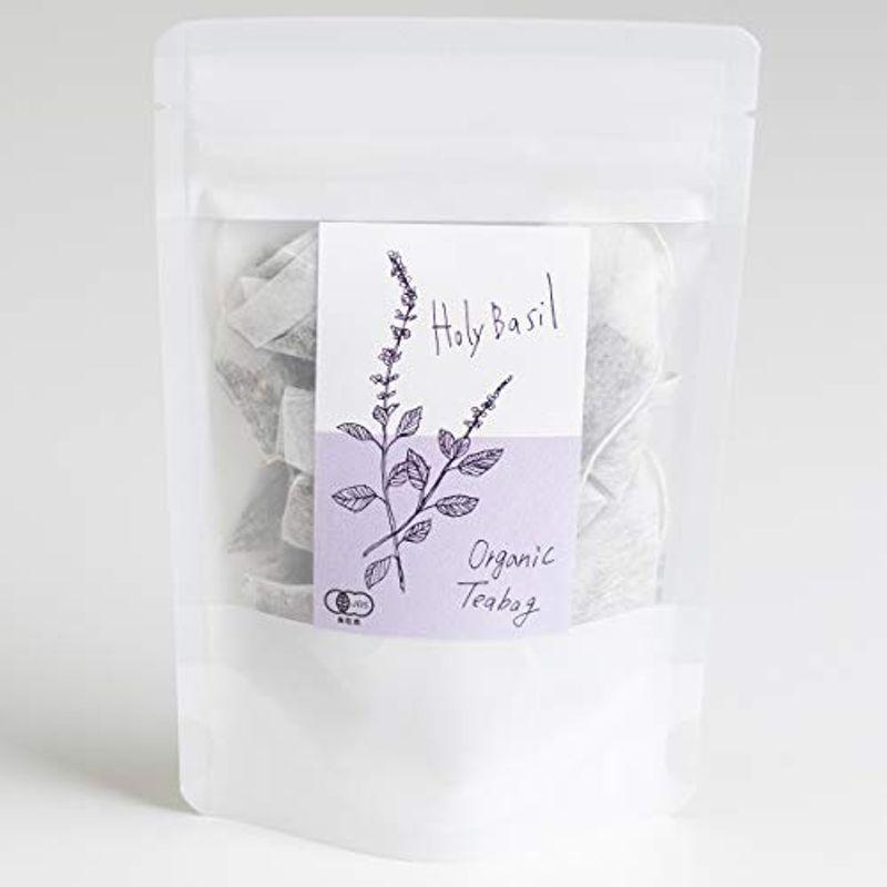 602円 売れ筋ランキング 国産有機ハーブティー ホーリーバジル 1 5g 8p