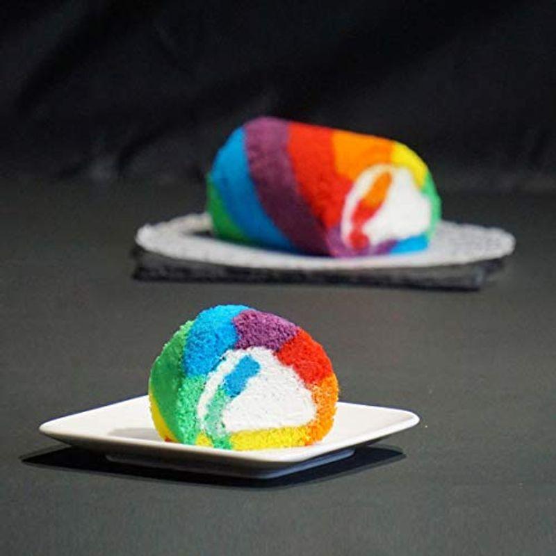 わらいみらい レインボーケーキ ロールケーキ 虹 カラフル ケーキ スイーツ 通常 Delofklank Nl