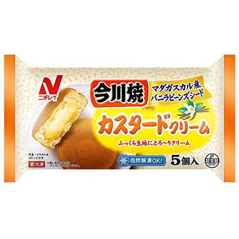 人気カラーの ニチレイ 今川焼カスタードクリーム5個入りX12袋 冷凍食品 人気カラーの ニチレイ 今川焼カスタードクリーム5個入りX12袋 冷凍食品