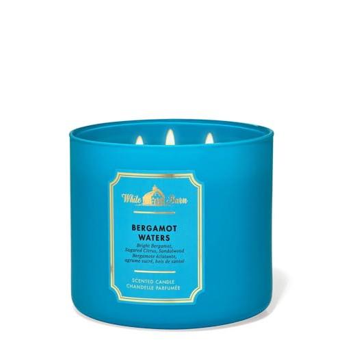 【Bath&Body Works/バス＆ボディワークス】 アロマ キャンドル ベルガモットウォーター 3Wick Scented