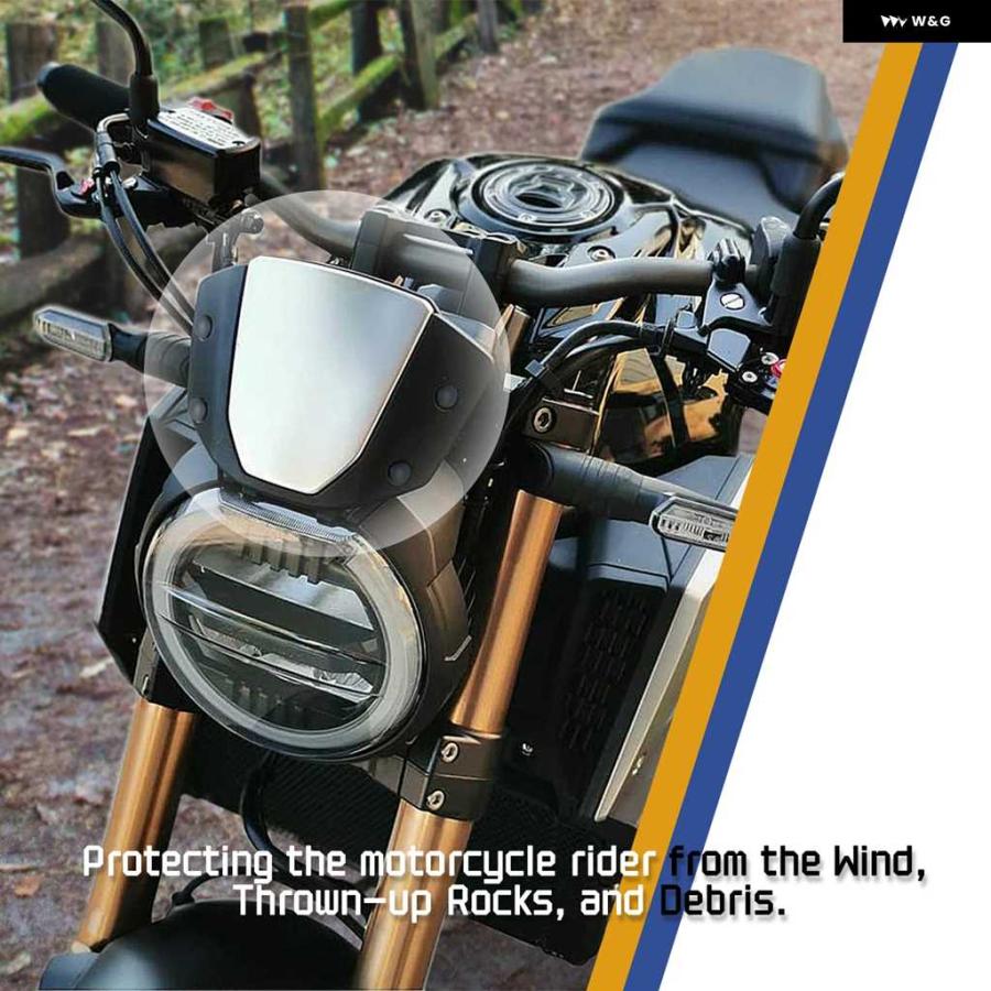 Parabrisas Para Honda Cb125r Cb250r Cb300r 2018-20 Gris | Cuotas Sin Interés - Foto 7