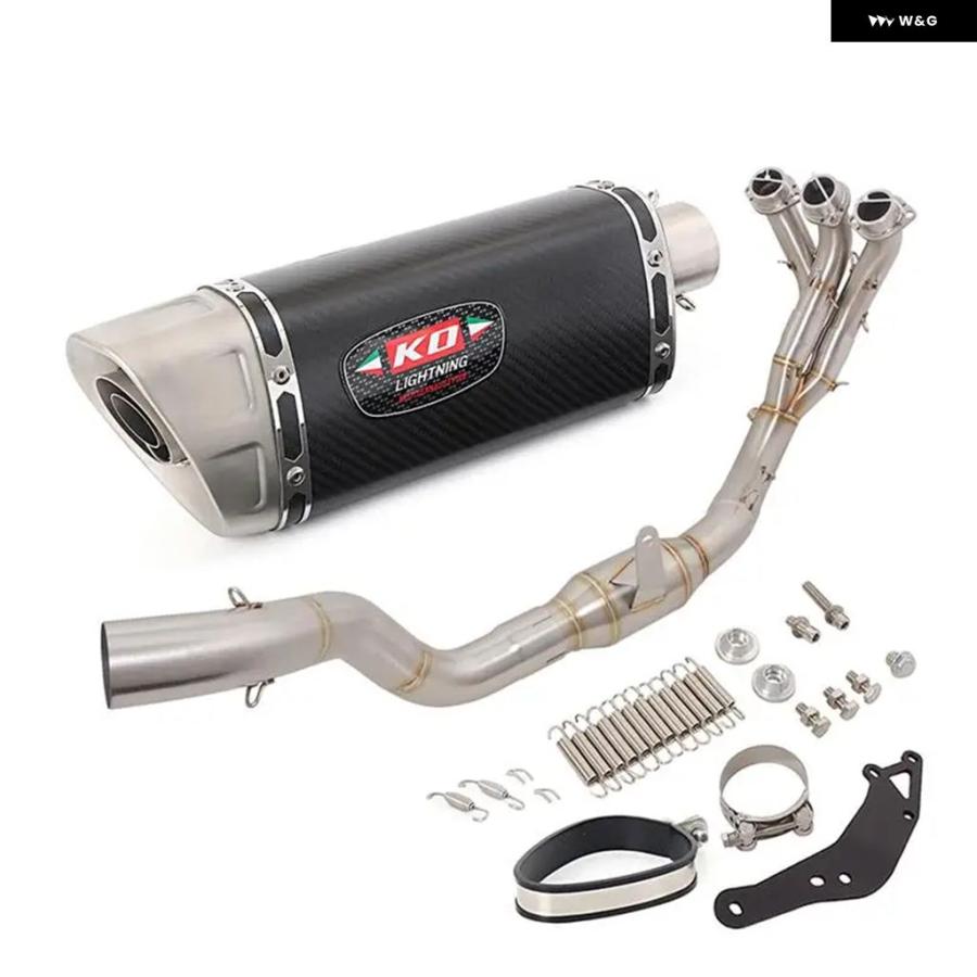 トレーサー9GT用 アクラポビッチ製カーボンマフラー トレーサー9GT