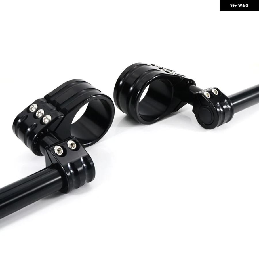 Hana ハンドルバー CNC クリップオンハンドルバーライザー 汎用