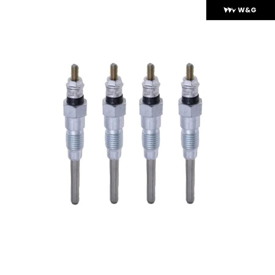 【並行輸入品】 4PCSグロープラグ 19077-65510 19077-65511 クボタ Lシリーズ V2203 KX121-3 ...