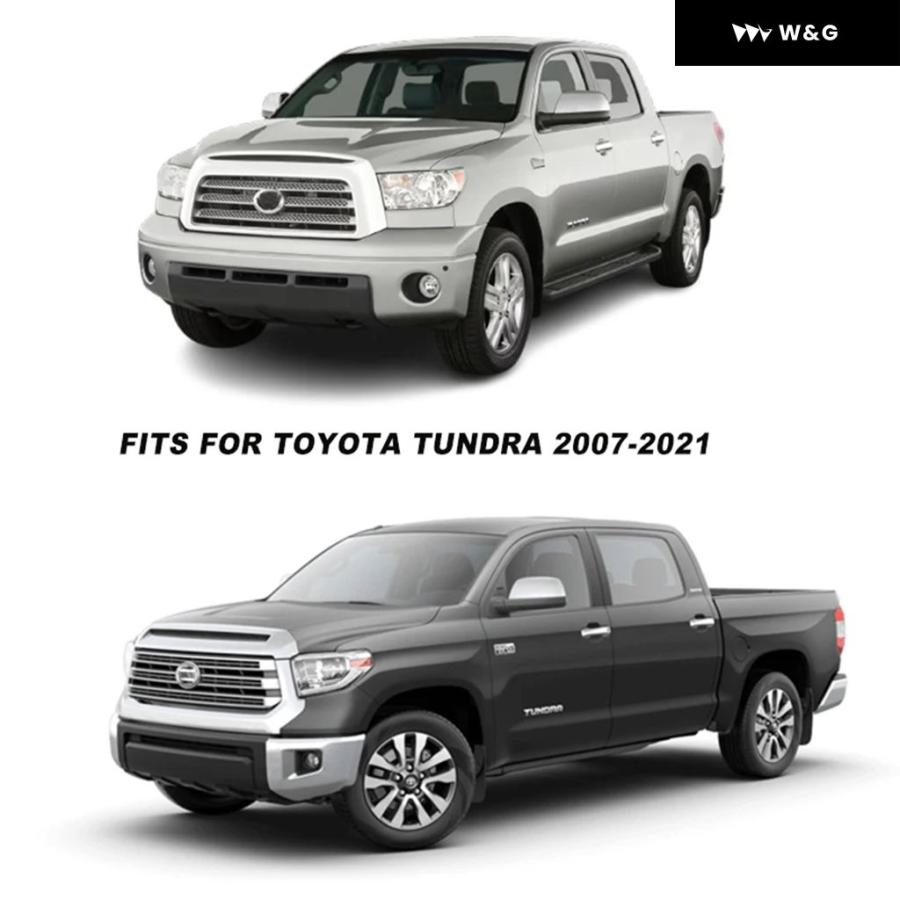 並行輸入品 ウィンドウ バイザー トヨタ タンドラ 2007 - 21 日よけ