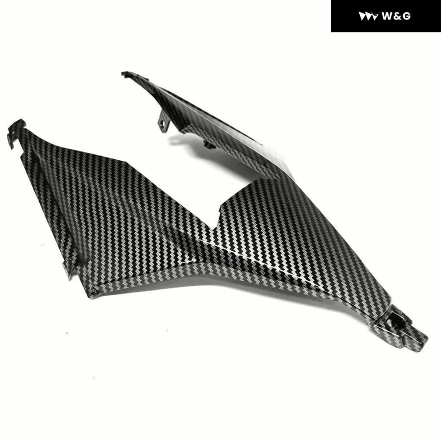 並行輸入品  ABS カーボンパターン仕上げ フロント リア フェアリング サイド ミッドテール シート カウルセット CBR10の画像