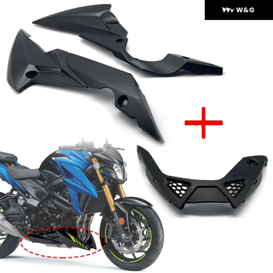 並行輸入品  GSXS 750 オートバイ バイク ベリーパン エンジン サイドカバー アンダー パネル ABS フェアリング アの画像