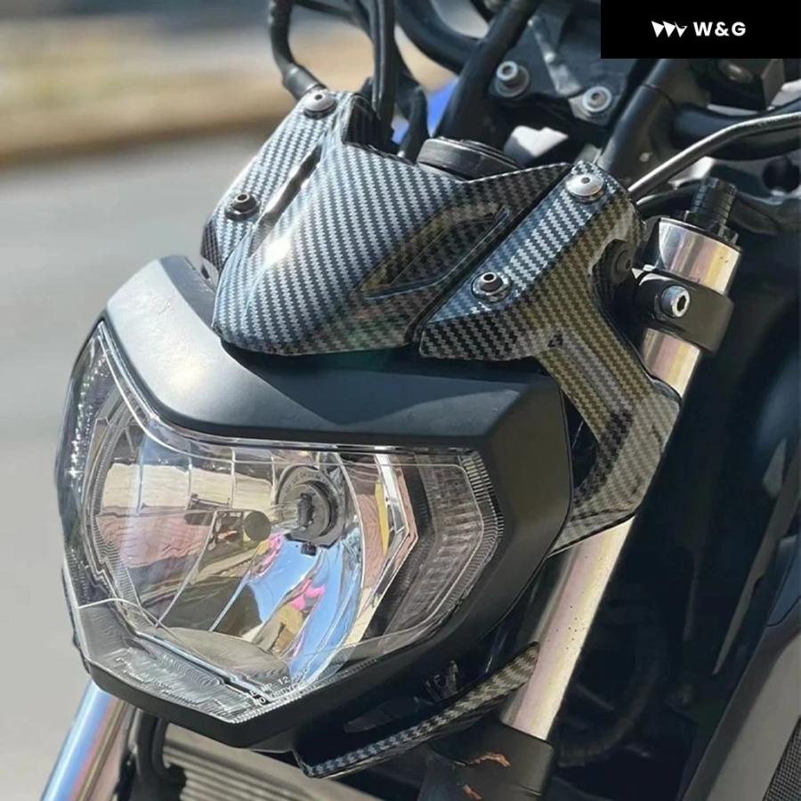 並行輸入品  ヤマハ MT-07 FZ-07 FZ07 2018 19 2020 オートバイ バイク フロントセクション フェアリの画像