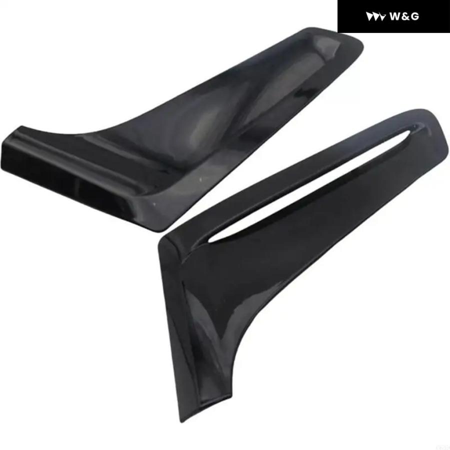 サイドエアダクト ブラック 並行輸入品 C63D サイドエアダクトカバー ペア 51128065377 サイド