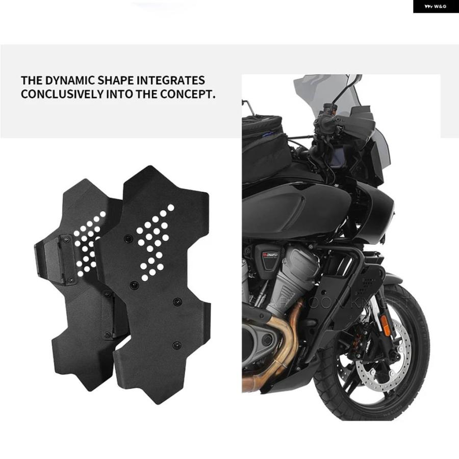 並行輸入品RA1250 PAN AMERICA 1250 S SPECIAL 2021 2022- エンジン ガード フェアリング プロテクション シリンダー ヘッドガード バンパー プロテクタの画像