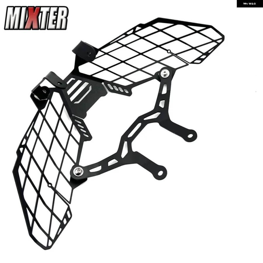 並行輸入品バイク パーツ フロント ヘッドライト グリル ランプガードカバー ネット プロテクター ヤマハ TRACER GT9 GT900 900GT 2022 2023 TRACER900の画像