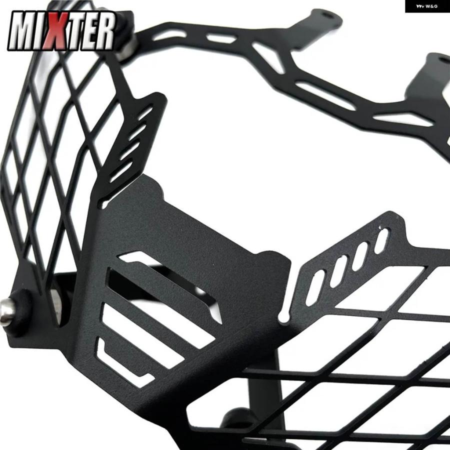 並行輸入品バイク パーツ フロント ヘッドライト グリル ランプガードカバー ネット プロテクター ヤマハ TRACER GT9 GT900 900GT 2022 2023 TRACER900の画像