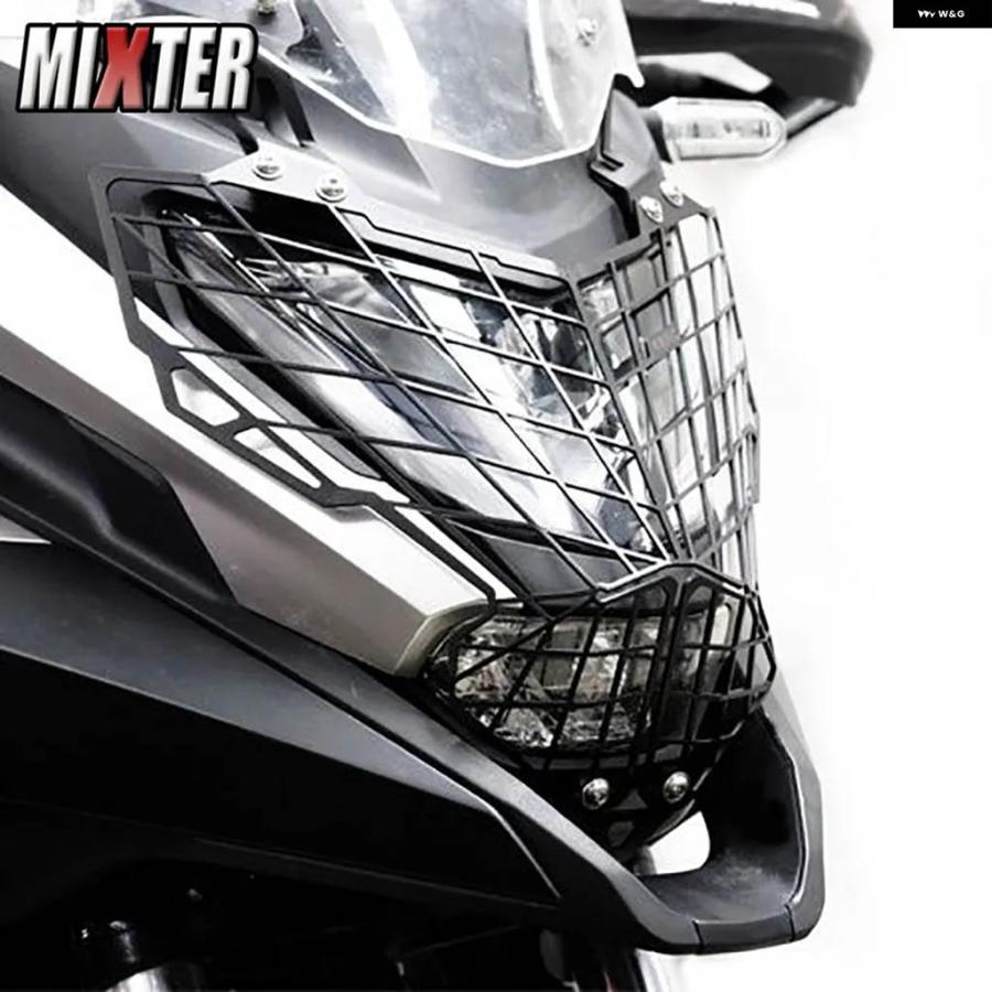 並行輸入品オートバイ アクセサリー フロント ヘッドライト グリル ガードカバー プロテクター 装飾 ホンダ NC750X 2021-23 NC750-Xの画像