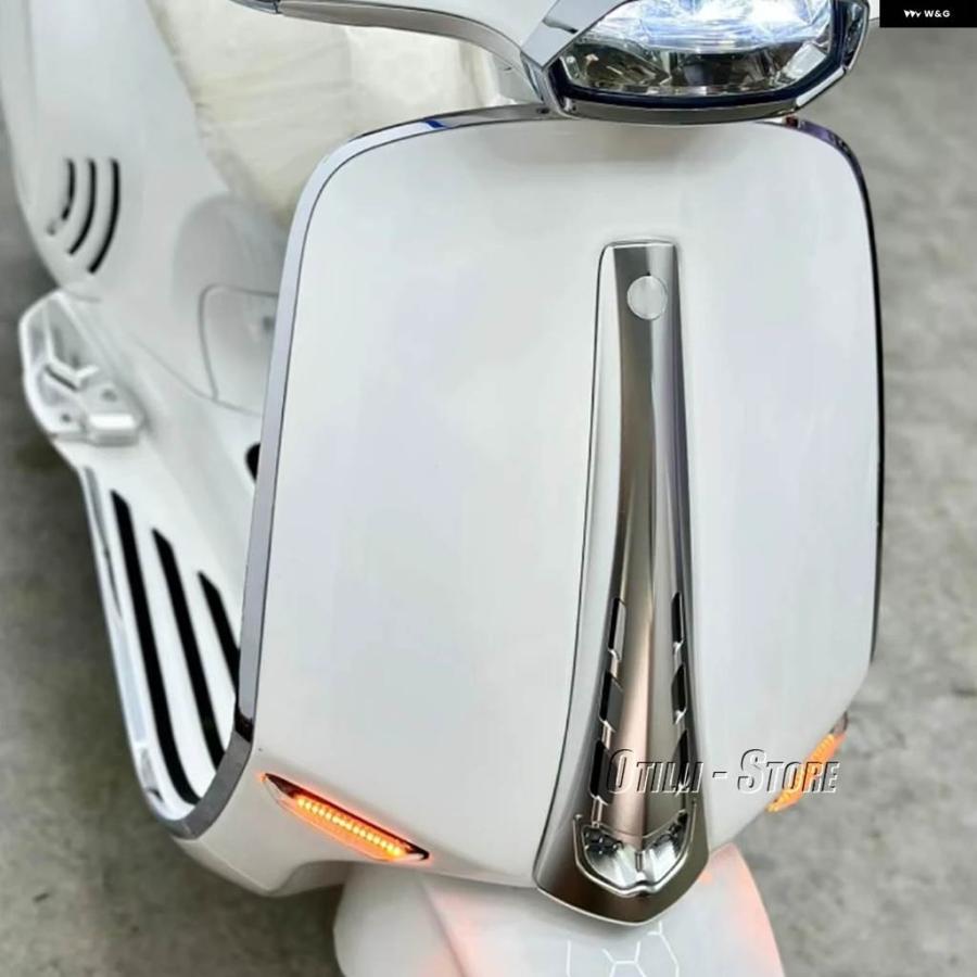 並行輸入品オートバイ アクセサリー アルミ フロントホーンヘッド フェアリング カバー デコレーション VESPA PRIMAVERA SPRINT 150 SPRINT150_9