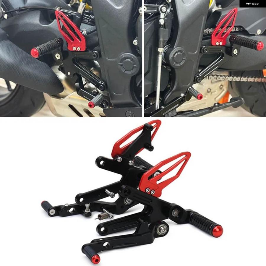並行輸入品オートバイ 調整可能 リア フットレスト リアセット リア フットペグ フットレスト SRK800 SRK600RS SRK 600RS 800_4