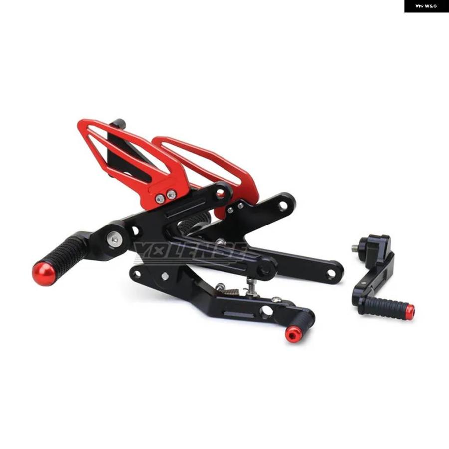 並行輸入品オートバイ 調整可能 リア フットレスト リアセット リア フットペグ フットレスト SRK800 SRK600RS SRK 600RS 800_5