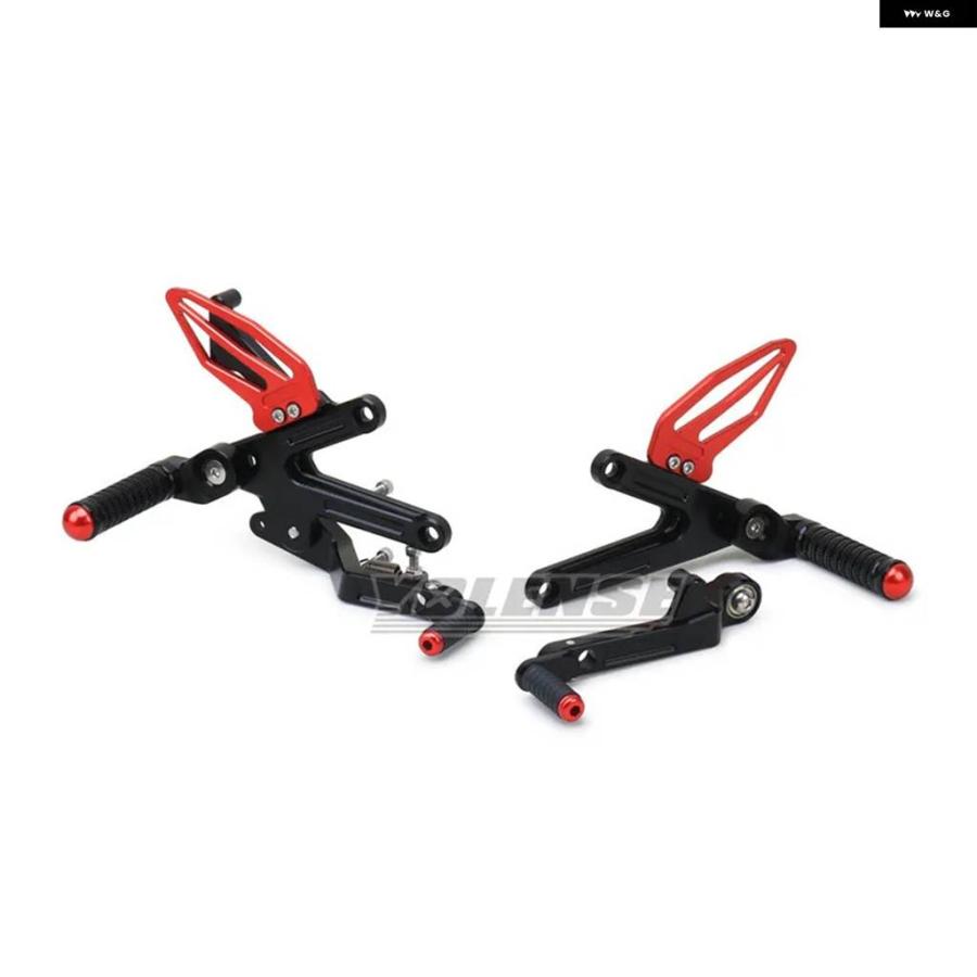 並行輸入品オートバイ 調整可能 リア フットレスト リアセット リア フットペグ フットレスト SRK800 SRK600RS SRK 600RS 800_6
