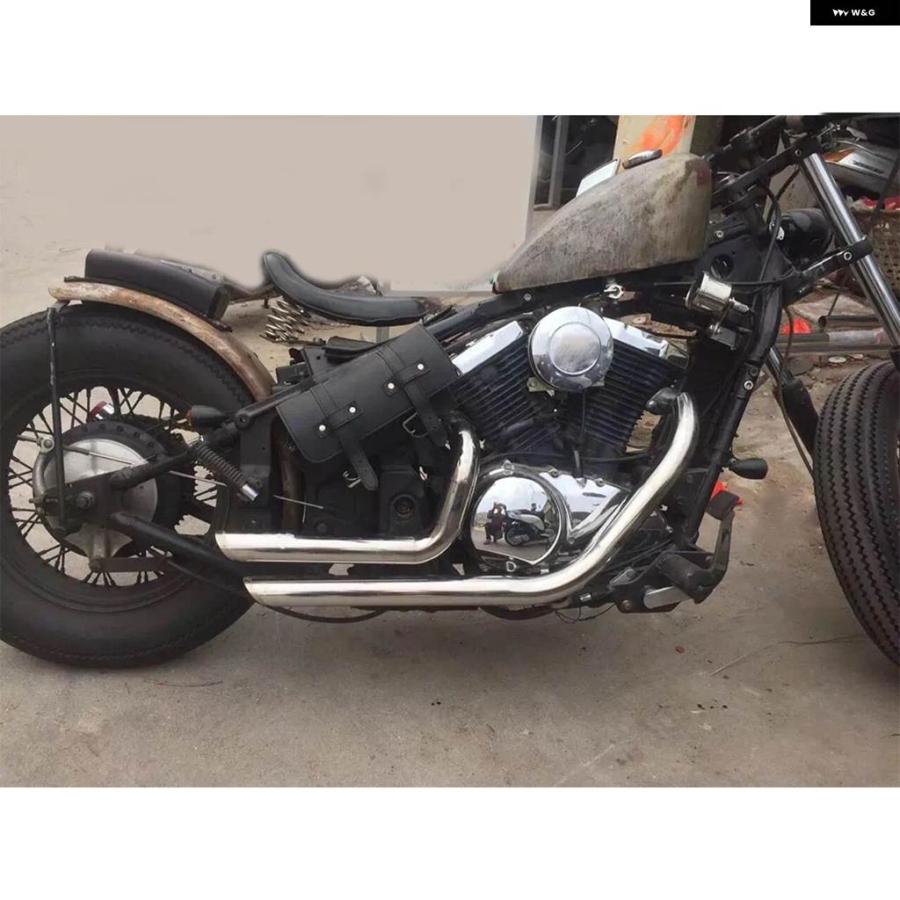 並行輸入品カワサキ バルカン 800 S EN800 VN800 S800 VN400 全年式 オートバイ マフラー サイレンサー 付き AEROFLUXUS ベント パイプの画像