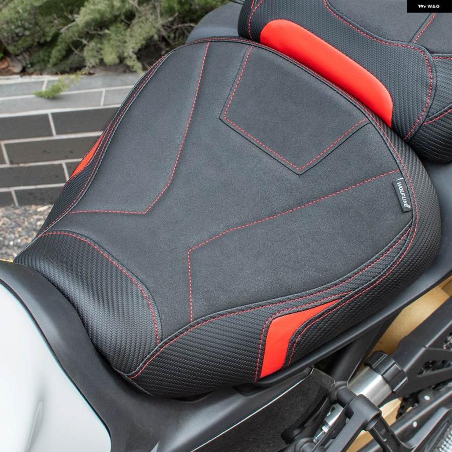 並行輸入品オートバイ フロントダイバーシート ライダーサドル ソロ