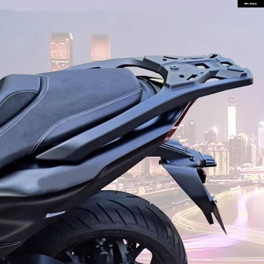 並行輸入品TMAX560 バイク リアラゲッジ キャリア ラック カーゴラック ヤマハ T-MAX560 2022 2023 2024 収納 ボックス サポート テール ボックスの画像