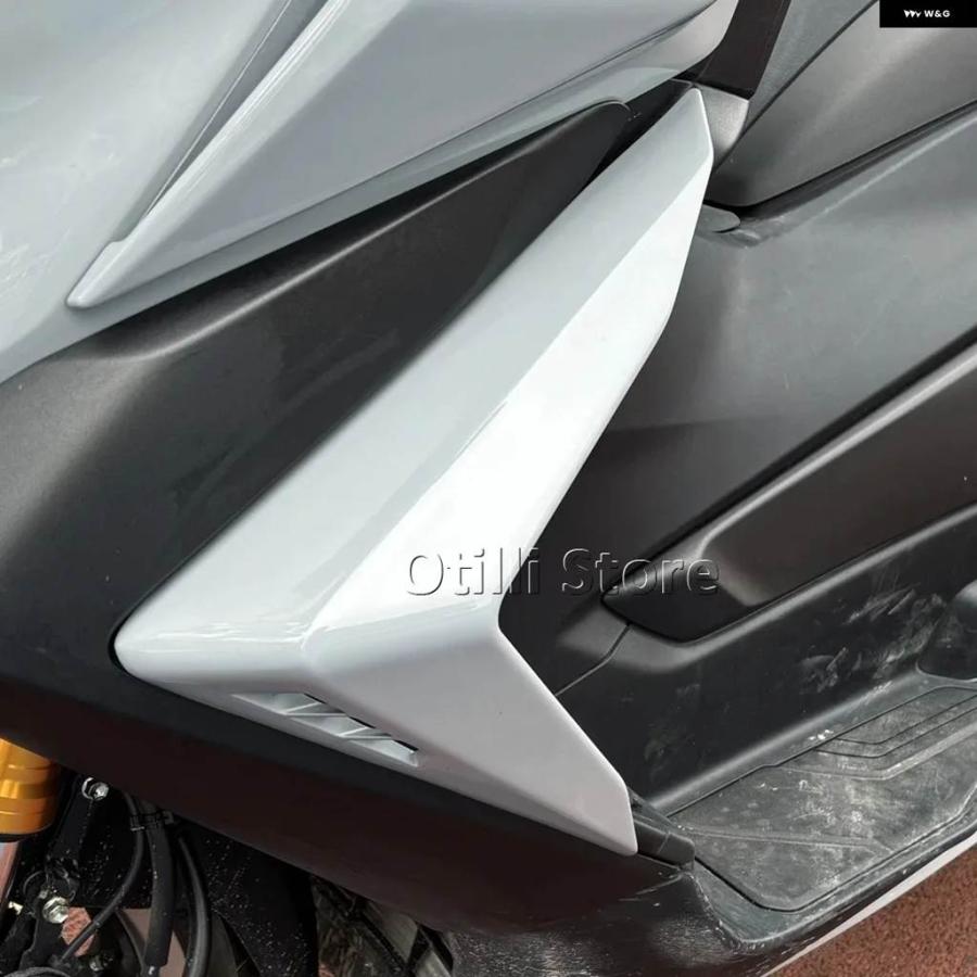 並行輸入品アクセサリーV TMAX560 バイク レッグ フェアリング ウィンドデフレクター サイドデフレクター スポイラー ウィンドデフレクター ヤマハ T-MAの画像