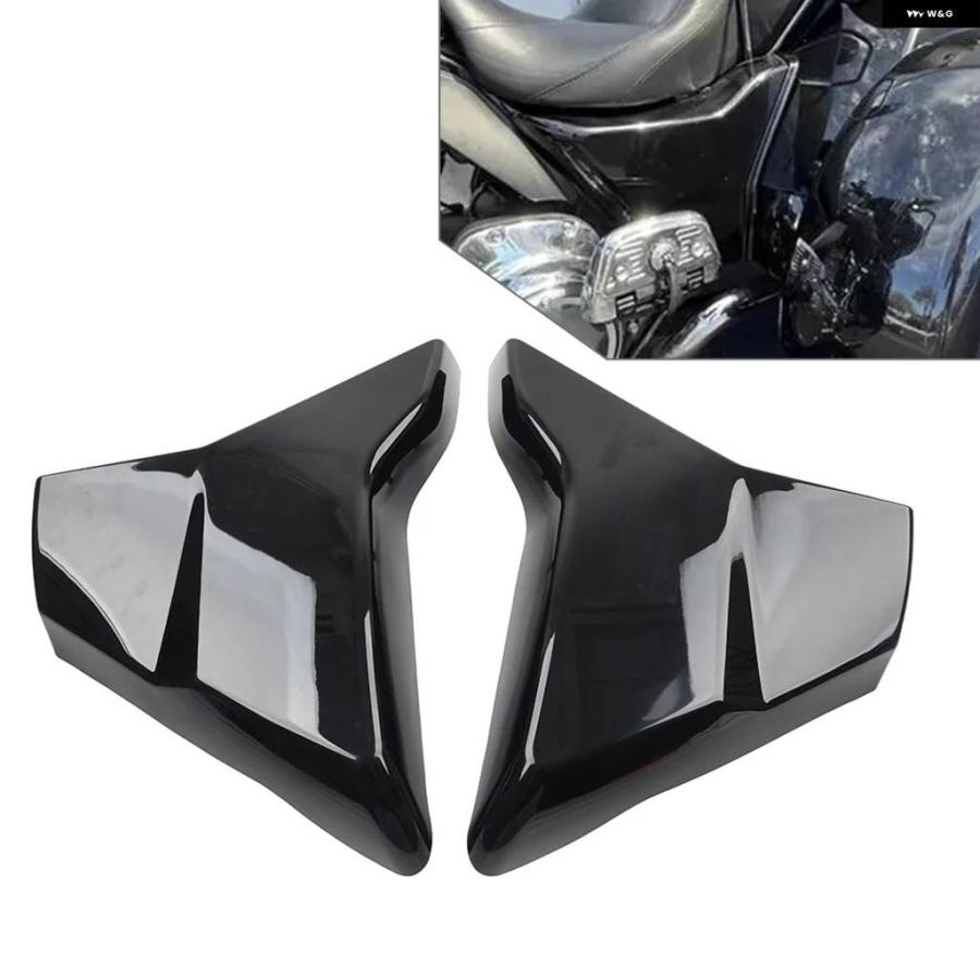 並行輸入品バイク 左右 サイドカバー パネル フェアリング ABS 未塗装