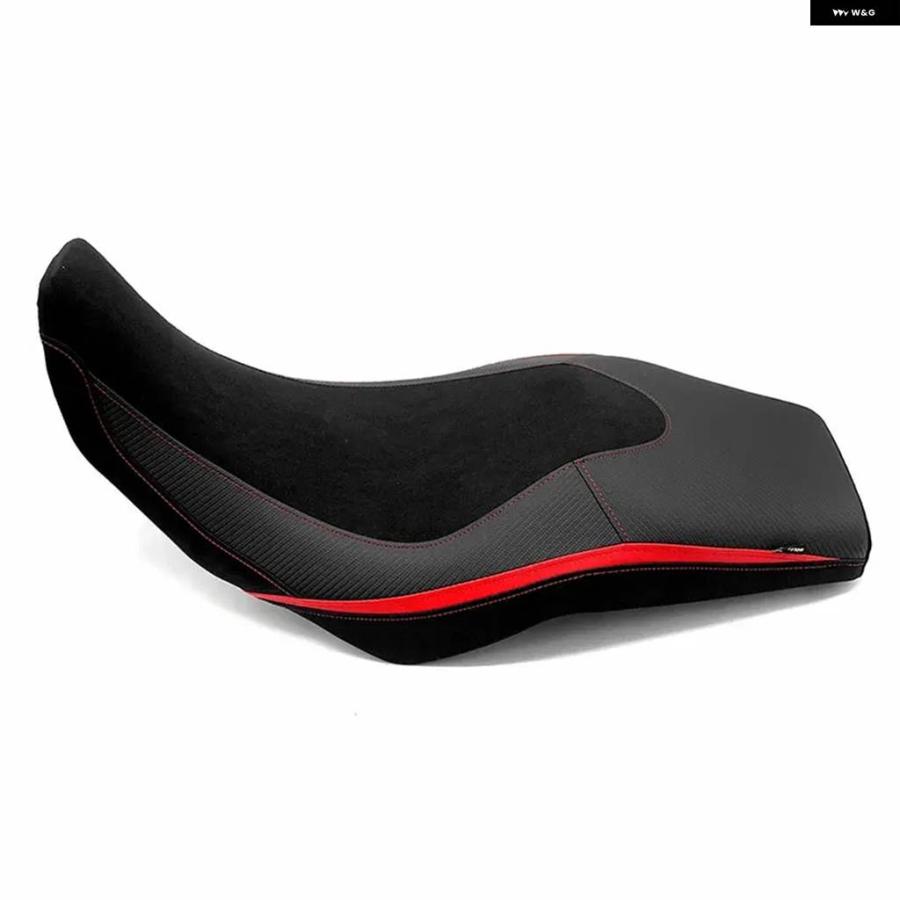 並行輸入品スズキ 800DE VSTROM 800RE 2024-2025 バイク フロント ドライバー リア パッセンジャー シートカバー ワンピース シート クッションの画像
