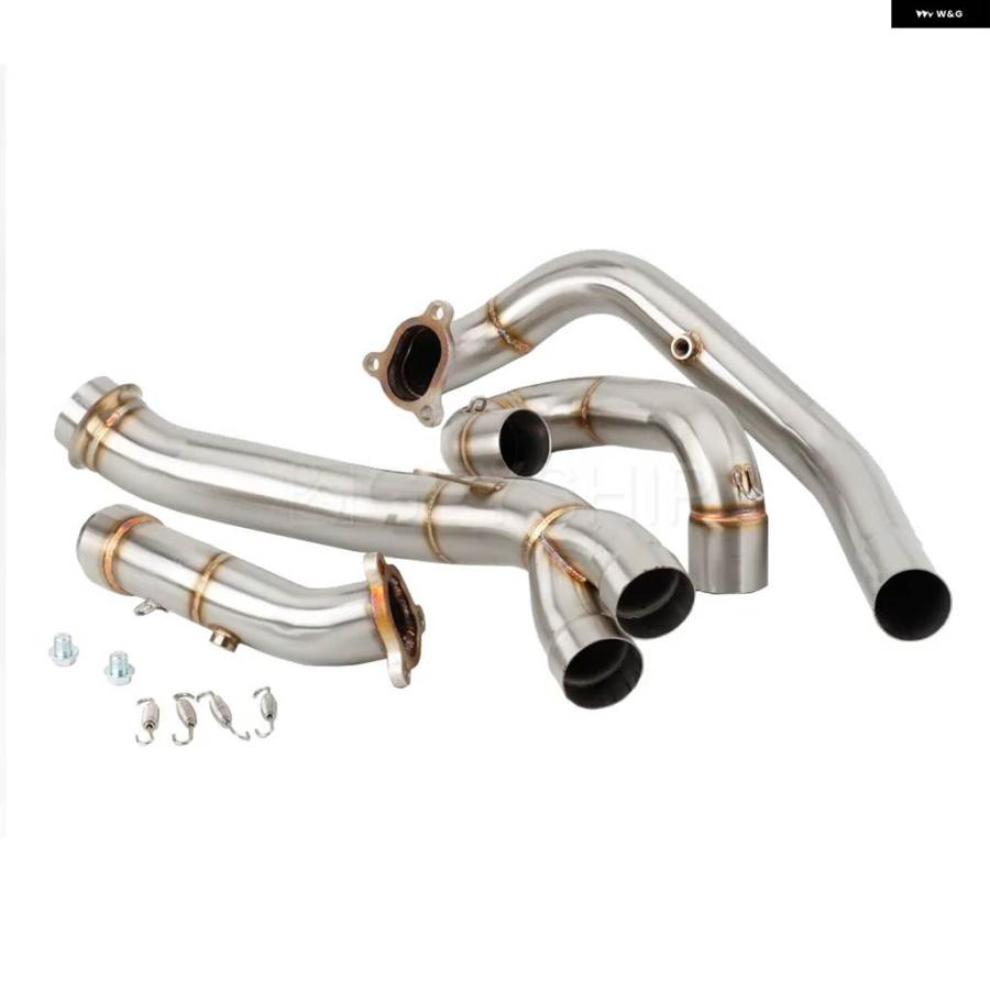 並行輸入品KTM 1050 1090 1190 1290 ADV / スーパーアドベンチャー / R / S / T エスケープ バイク エキゾーストヘッダーリンク パイプ スリップオンの画像