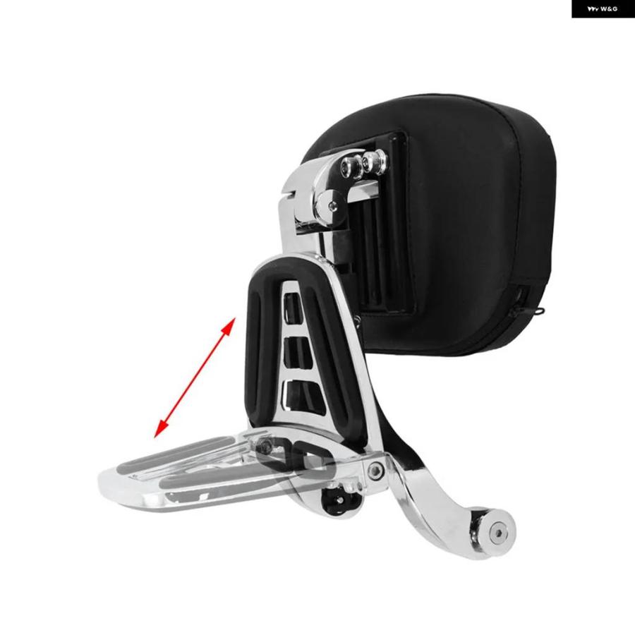 並行輸入品オートバイ ドライバー/パッセンジャーバックレスト ハーレー ソフテイル スリム FLSL デラックス FLDE FLHCS FLHC ヘリテージ 2018-2021の画像