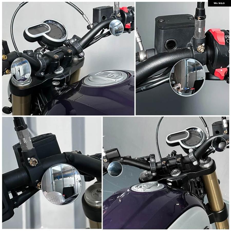 並行輸入品ブラインド スポットバックミラー ドゥカティ モンスター