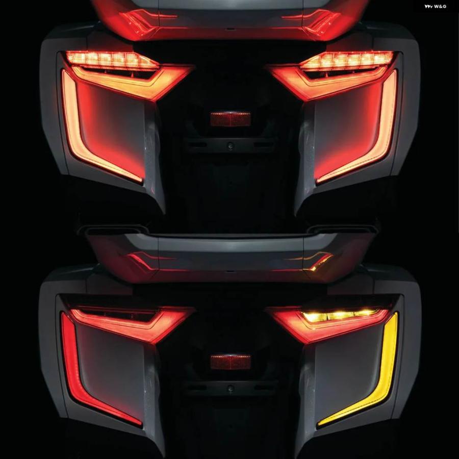 並行輸入品LEDリア サドルバッグ アクセント バイク アクセサリー ホンダ ゴールドウイング ツアー DCT GL1800 2018 - 21 ゴールドウイング GL1800_8
