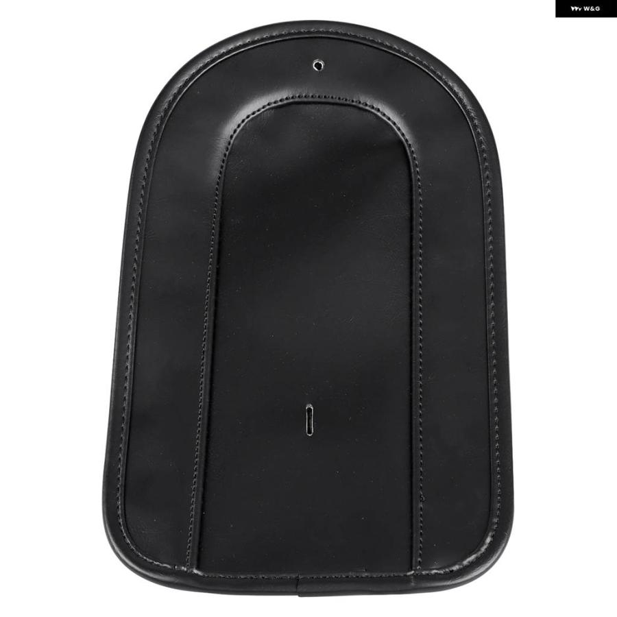 並行輸入品バイク リアフェンダー ビブソロシート ハーレー ファットボーイ FLSTF 2007-2017 ソフテイル FXST FLSTN 2006-2010 ブラック PUレザー_5