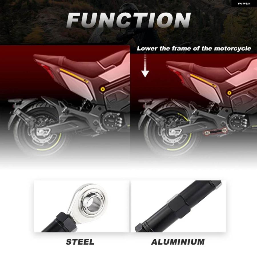並行輸入品下降リンクキット ホンダ CRF450R CRF 450 R 2013 2014 2015 オートバイ アクセサリー リアサスペンション ドロップ レバー_3