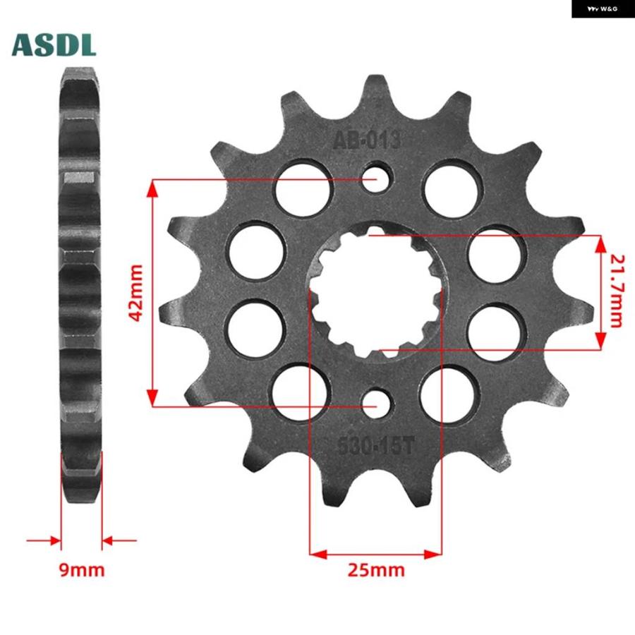 並行輸入品530 38T 15T オートバイ フロントリア スプロケット ヤマハ FZR600 RF YZF 600 4JH 1994-95 FZS600 FAZER YZF600R THUNDER 96-07 YZF600R-T_4