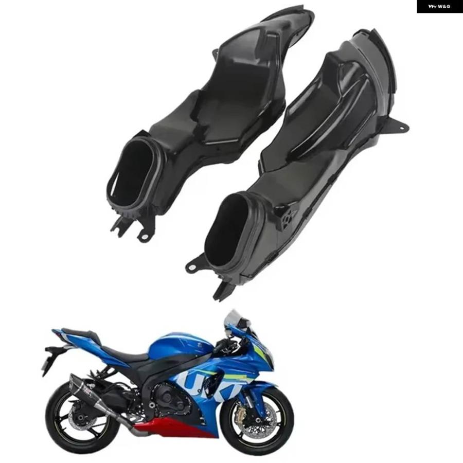 並行輸入品オートバイ ラムエアインテーク チューブ ダクト スズキ GSXR 1000 GSXR1000 2009-2010 - 16 ブラック バイク_4