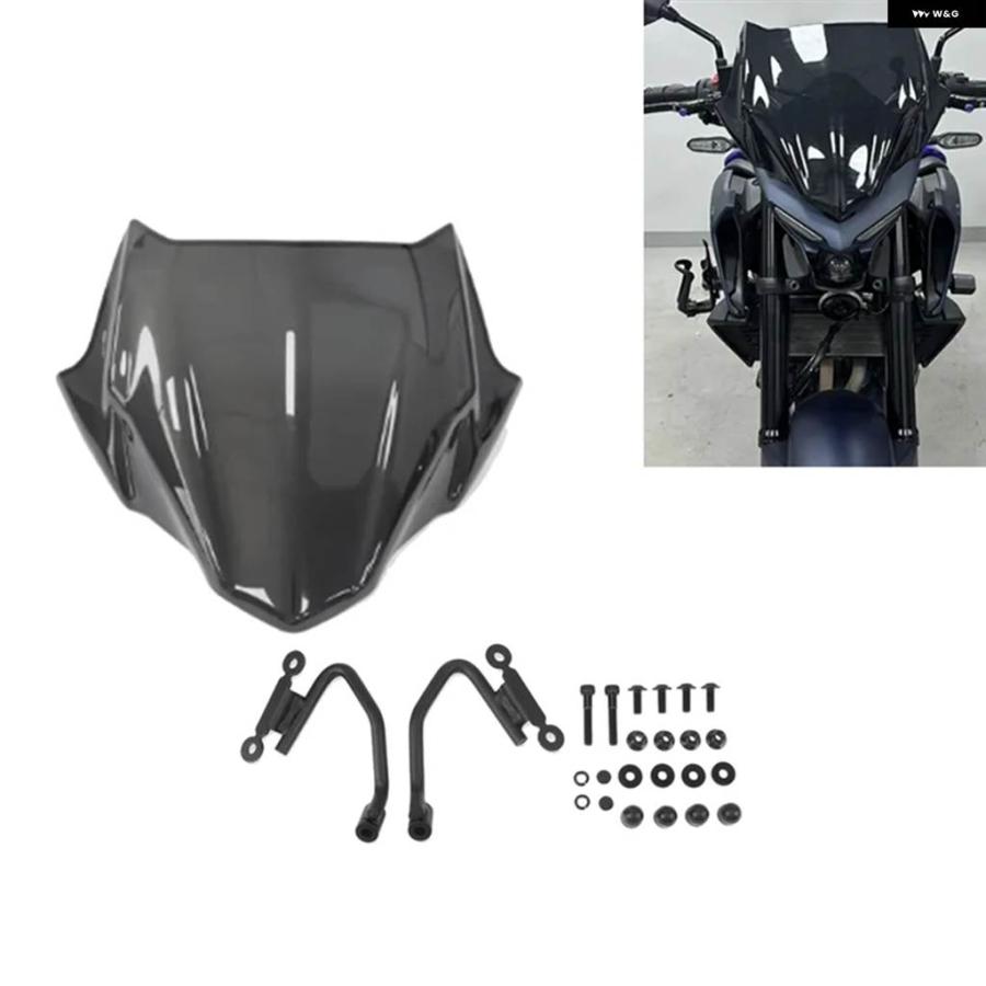 並行輸入品ウインドスクリーン スポイラー ホンダ CB400F CB500F 2016-2023 オートバイ フロントウインドシールド デフレクター バイス_6
