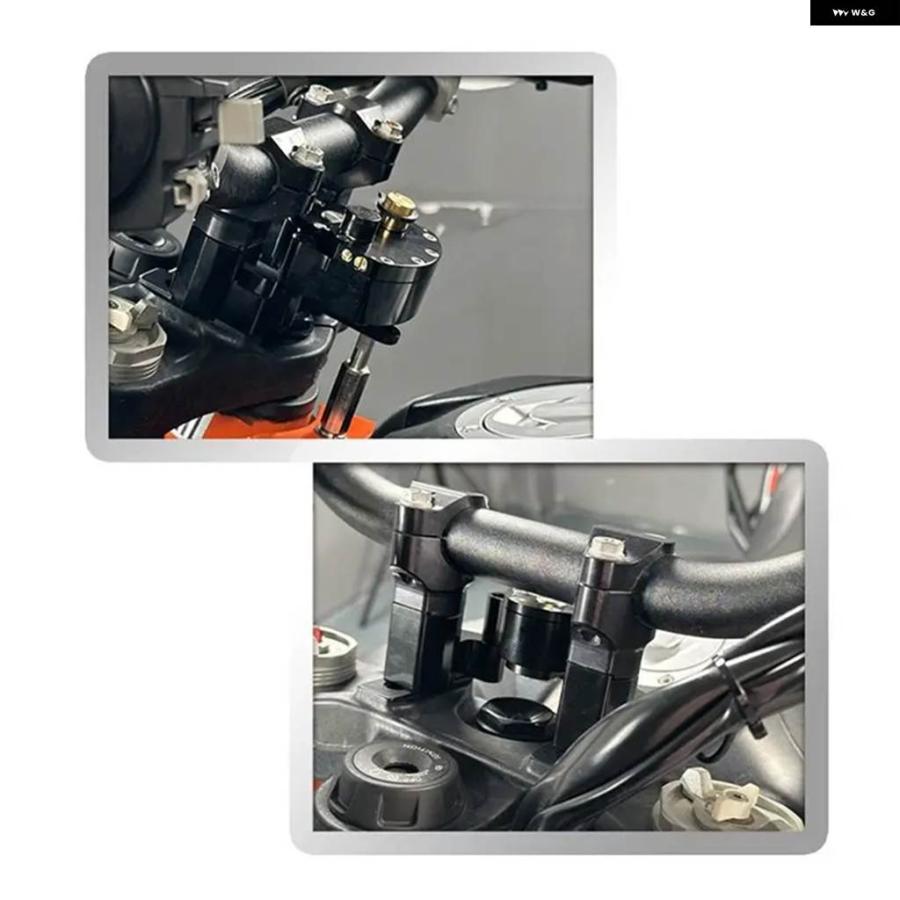 並行輸入品790 890 ADVENTURE 2017-2024 バイク ハンドルバー バー ブラケット ステアリング ダンパー スタビライザー アクセサリーの画像