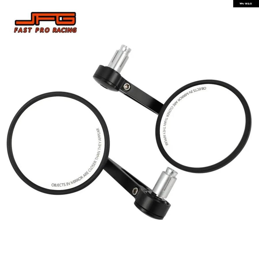 並行輸入品 オートバイ アクセサリー バックミラー サイド円形バックミラー セット ホンダ KTM ヤマハ KX DRZ ダート_2
