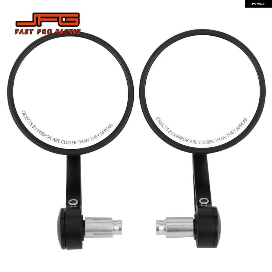 並行輸入品 オートバイ アクセサリー バックミラー サイド円形バックミラー セット ホンダ KTM ヤマハ KX DRZ ダート_3