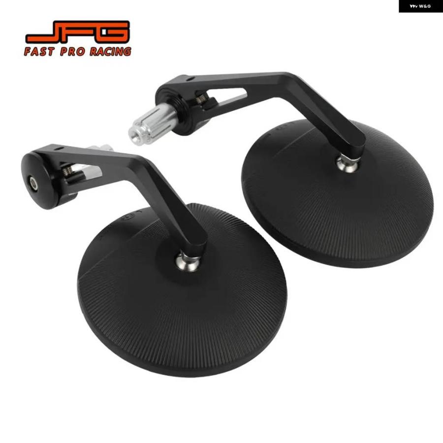 並行輸入品 オートバイ アクセサリー バックミラー サイド円形バックミラー セット ホンダ KTM ヤマハ KX DRZ ダート_4