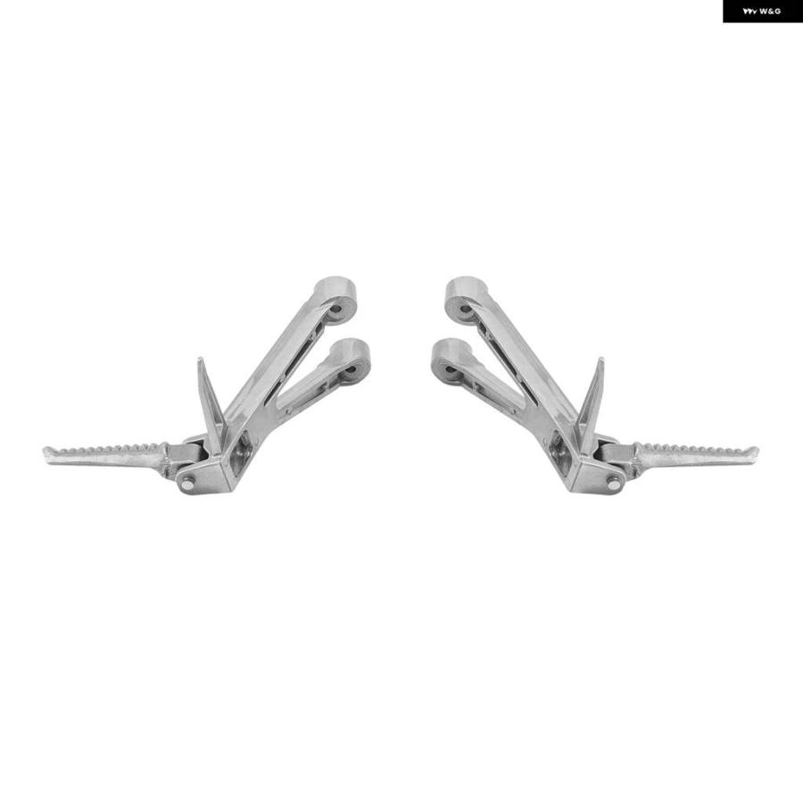 並行輸入品 パッセンジャーフットレグ ブラケット マウントセット ホンダ CB650R CBR650R 2019-2025 バイク_2