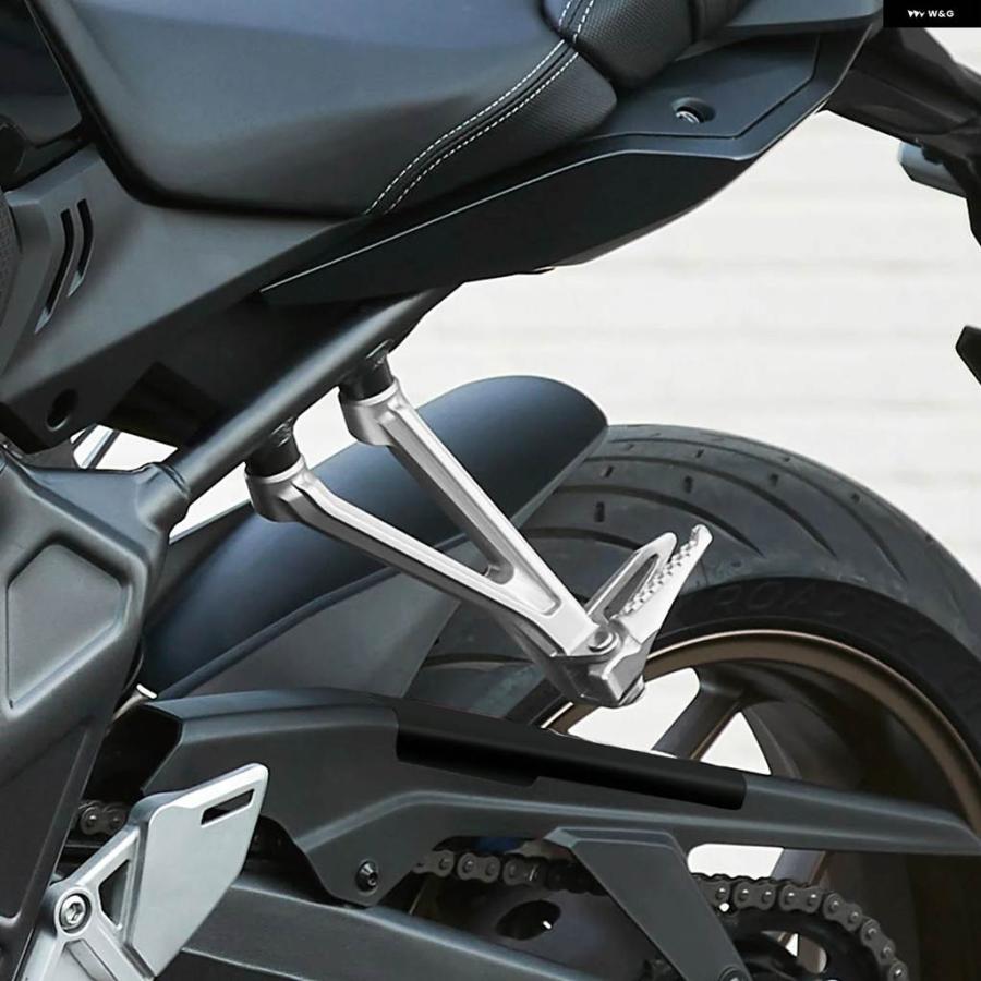 並行輸入品 パッセンジャーフットレグ ブラケット マウントセット ホンダ CB650R CBR650R 2019-2025 バイク_5