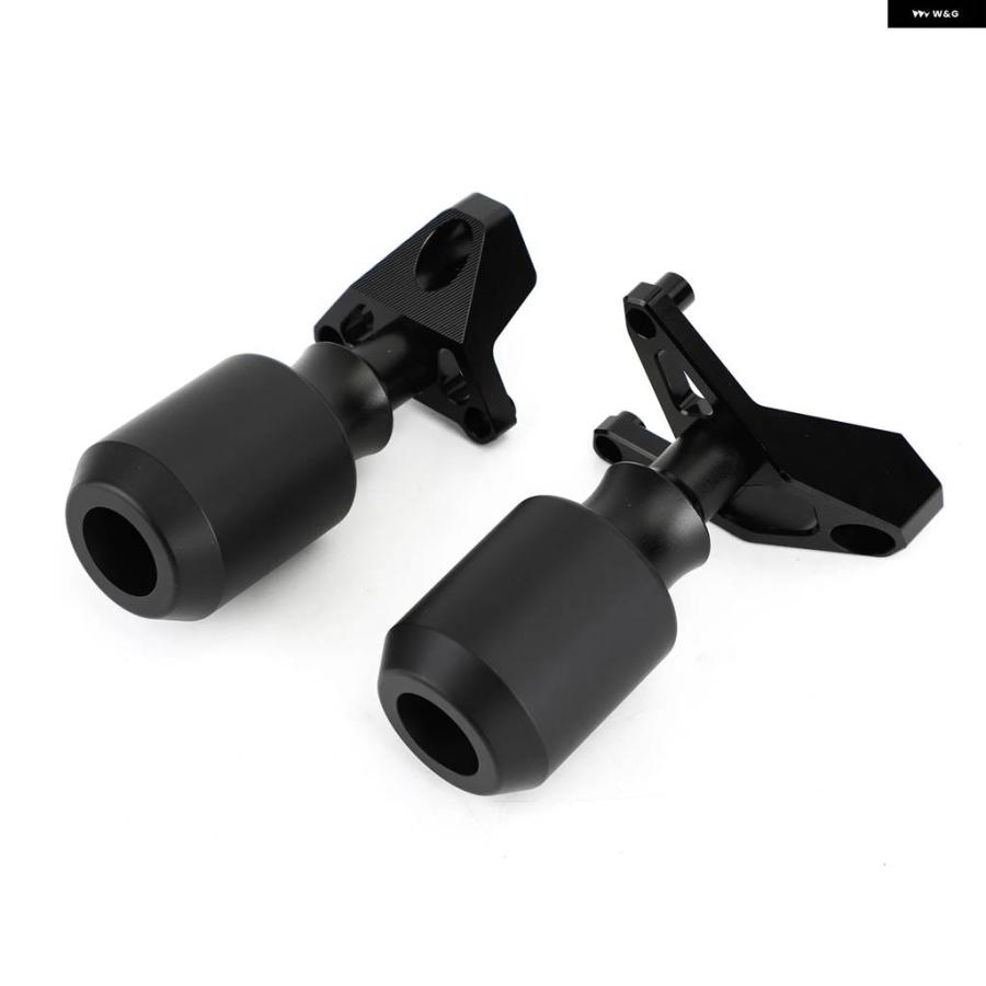 並行輸入品 ビレット アンチ クラッシュ フレーム プロテクター ブラック ホンダ CB650R CBR650R 2019-202_1