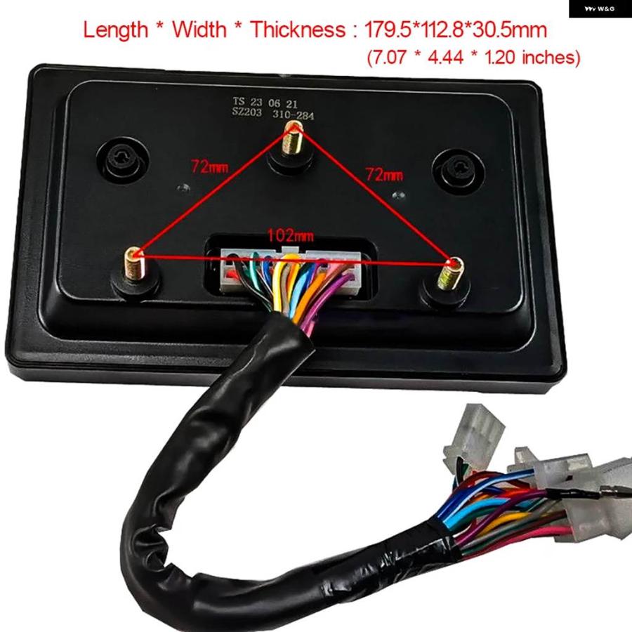 並行輸入品 オートバイ 12Vデジタルスピード メーター LCDデジタル ドゥカティ カワサキ ヤマハ ふくらはぎギア温度199K_6
