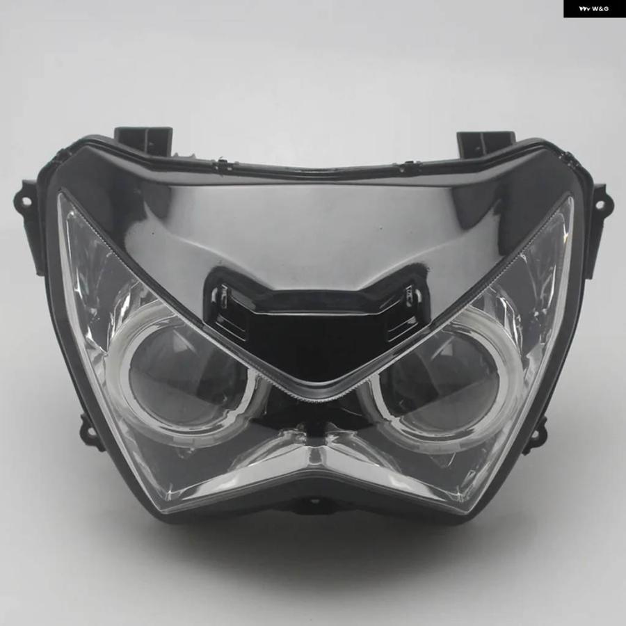 並行輸入品オートバイ LED ヘッドライト ハイ/ロービーム ヘッドランプ プロジェクター ヘッドライト アセンブリ カワサキ Z800 Z250 Z300 2013-2016 FA_3