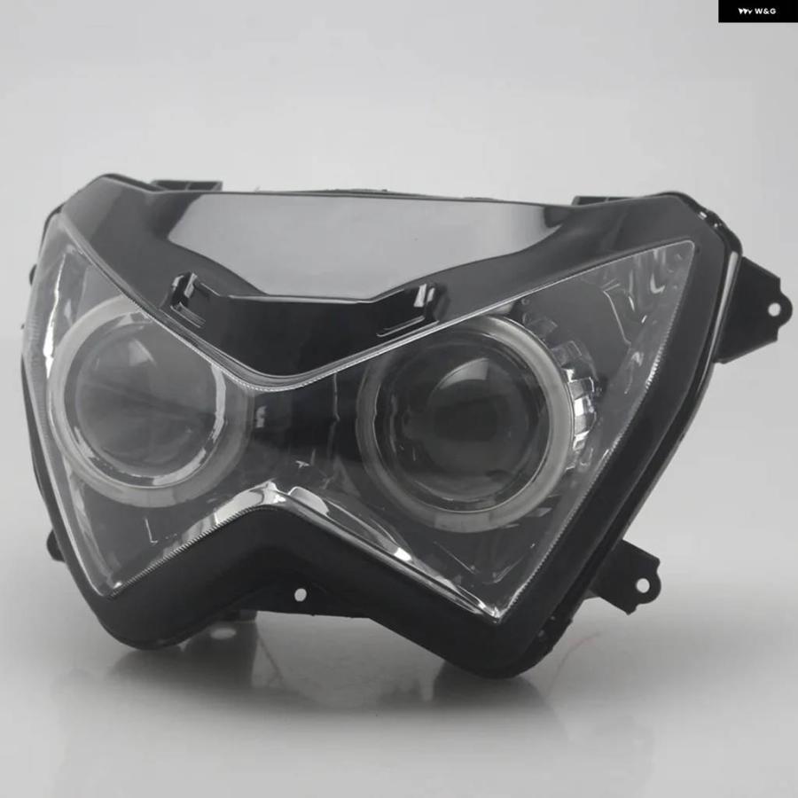 並行輸入品オートバイ LED ヘッドライト ハイ/ロービーム ヘッドランプ プロジェクター ヘッドライト アセンブリ カワサキ Z800 Z250 Z300 2013-2016 FA_4