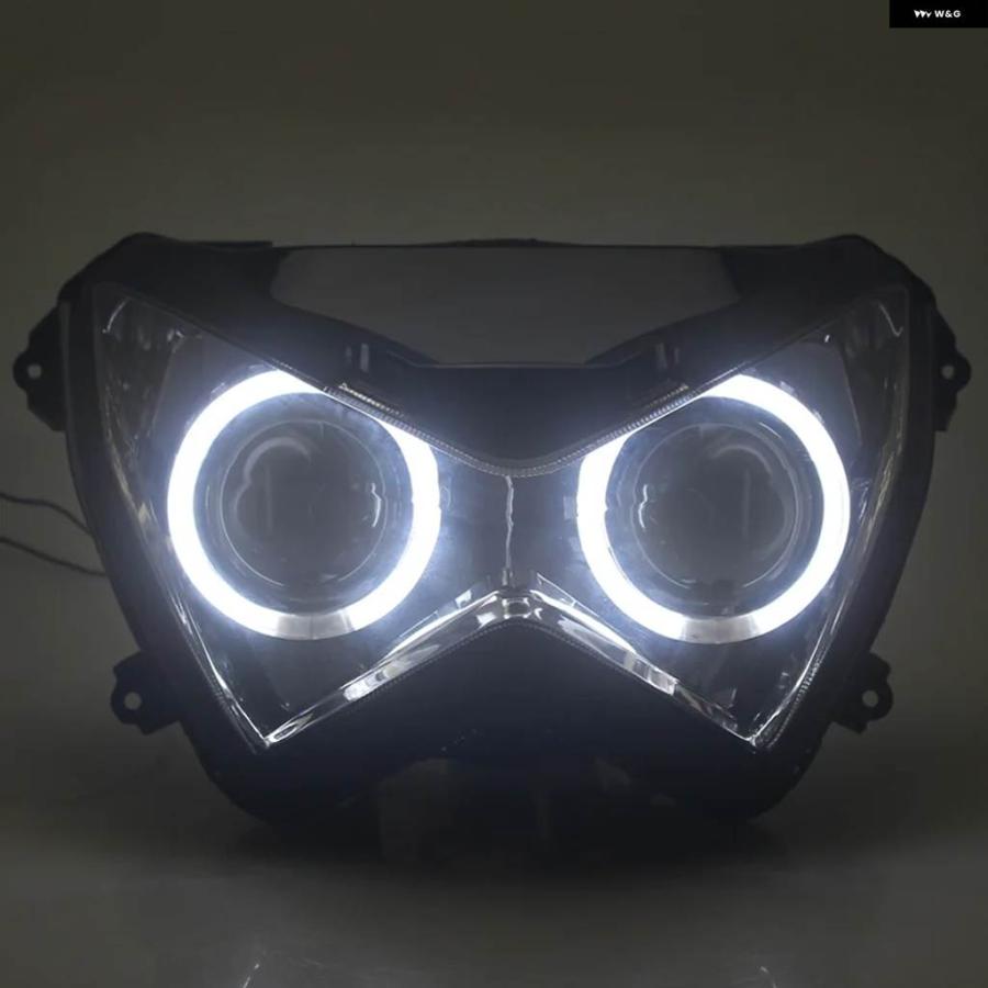 並行輸入品オートバイ ヘッドライト LED ライト HI/LO ビーム フロント ヘッドランプ HID プロジェクター ヘッドライト アセンブリ カワサキ Z800 Z250