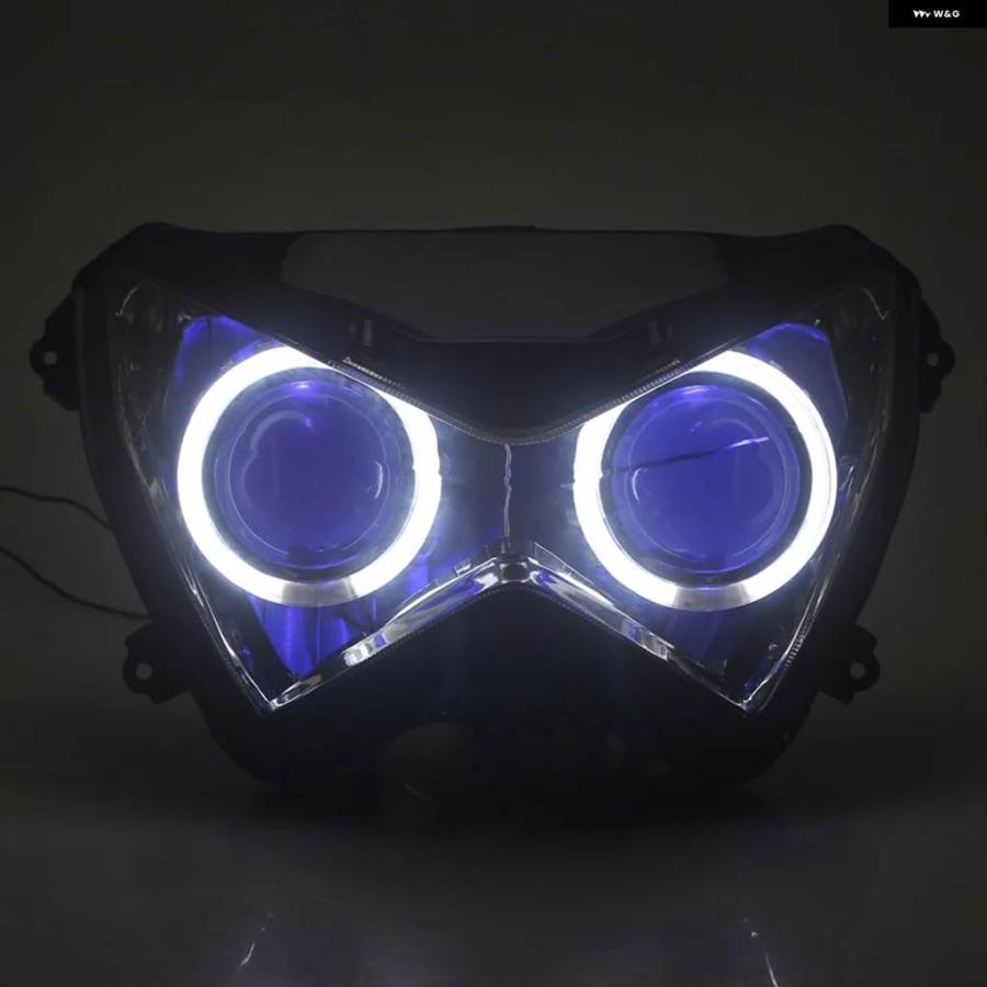 並行輸入品オートバイ ヘッドライト LED ライト HI/LO ビーム フロント ヘッドランプ HID プロジェクター ヘッドライト アセンブリ カワサキ Z800 Z250