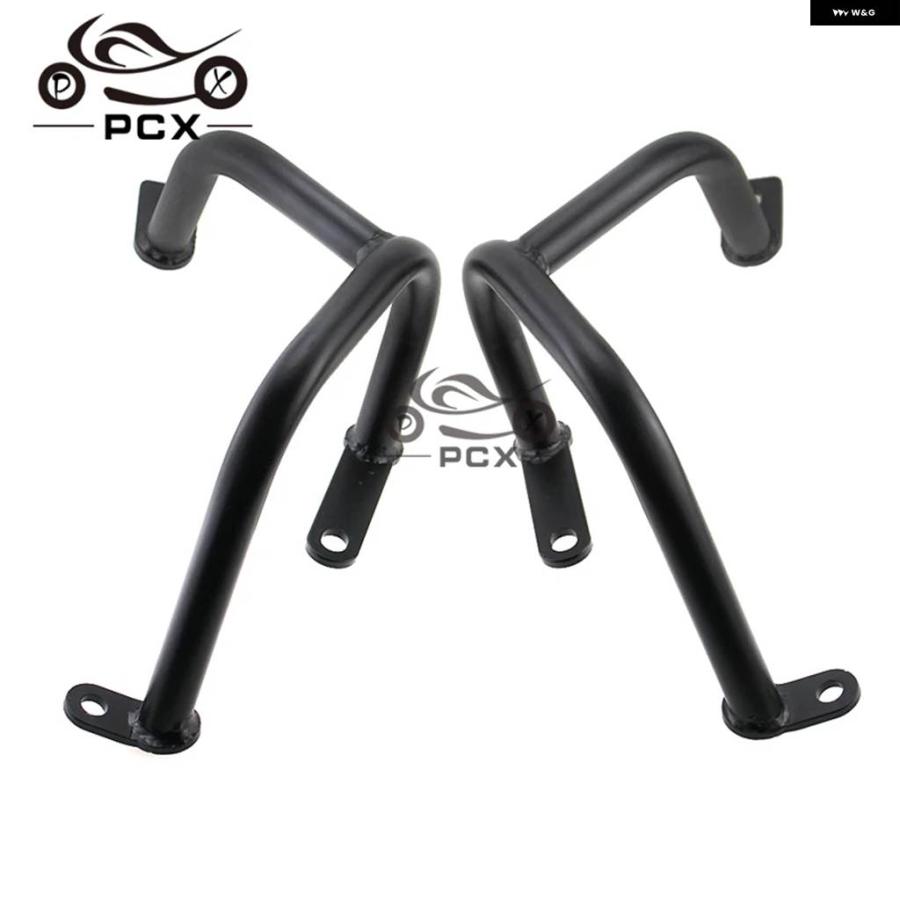 並行輸入品 CB300R 2018-2021 オートバイ エンジン クラッシュ バー ガード落下 ホンダ 2018 - 21ブラッ_4